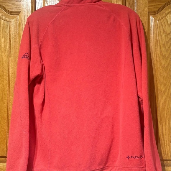 Mckinley Nelia II Full Zip Light Fleece Jacket Cayenne Colour Women's Large EUC - Picture 6 of 11